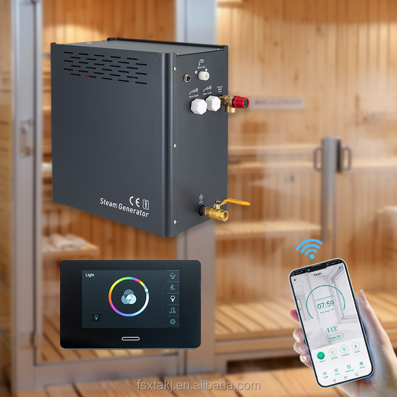 Steam Sauna Generator 9Kw - Stepon WiFi APP 4.5KW\ 6KW\ 9KW\