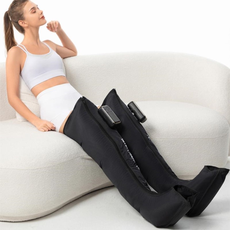 Compression Boots Recovery - Luchtcompressieherstelsysteem, professioneel sequentieel trainingsapparaat, voetbeenherstellaarzen voor
