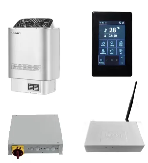 Sauna Heater 6Kw Electric - App WiFi-gestuurde 6KW stoom draagbare droge