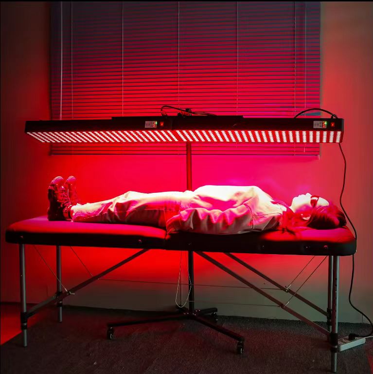 Red Light Therapy Panel 1500W - 300 LED's, dubbele chip, 1500W, rood