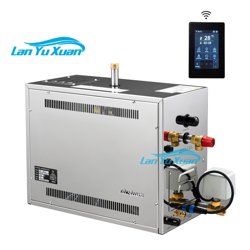 Steam Sauna Generator 9Kw - 2025 2026 Atcsteam Smart WIFI App-bediening