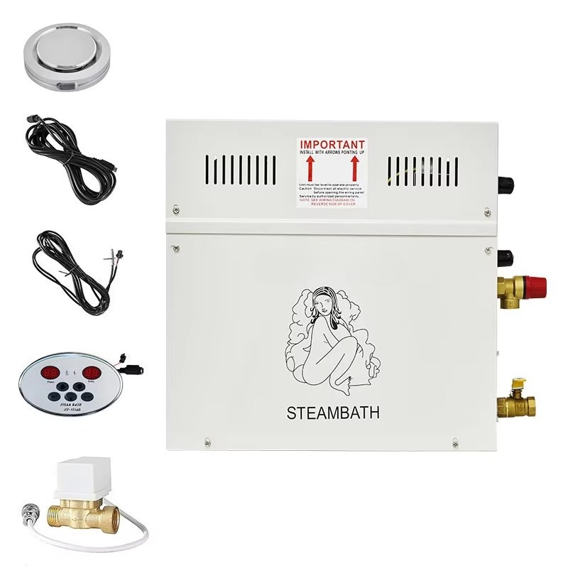 Steam Sauna Generator 9Kw - 9KW Luxe Stoomgenerator Douchespa Sauna Thuisstoombad