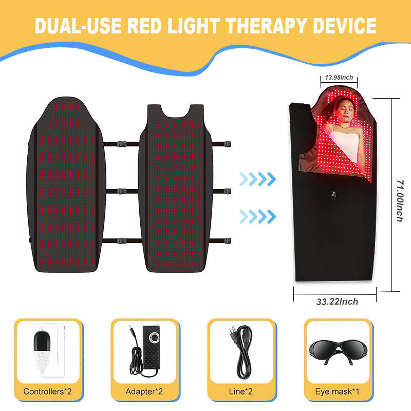 Rode Lichttherapie Mat, Volled - Red Light Therapy Mat Full Body recensie en prijs