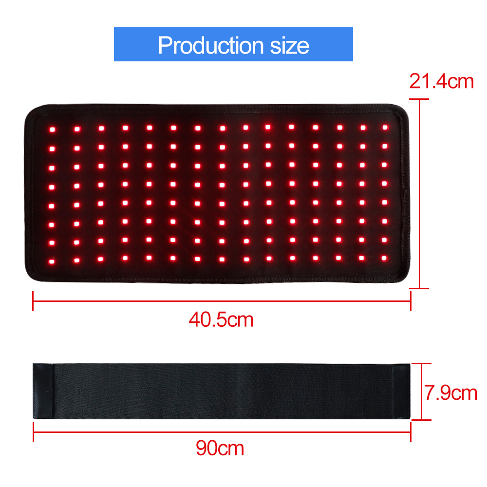 120 LED's Rood Infrarood Licht - Red Light Therapy Belt recensie en prijs