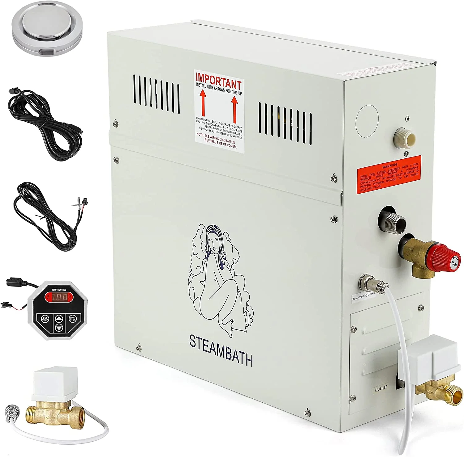 2026 9 kW luxe stoomgenerator  - Steam Sauna Generator 9Kw recensie en prijs