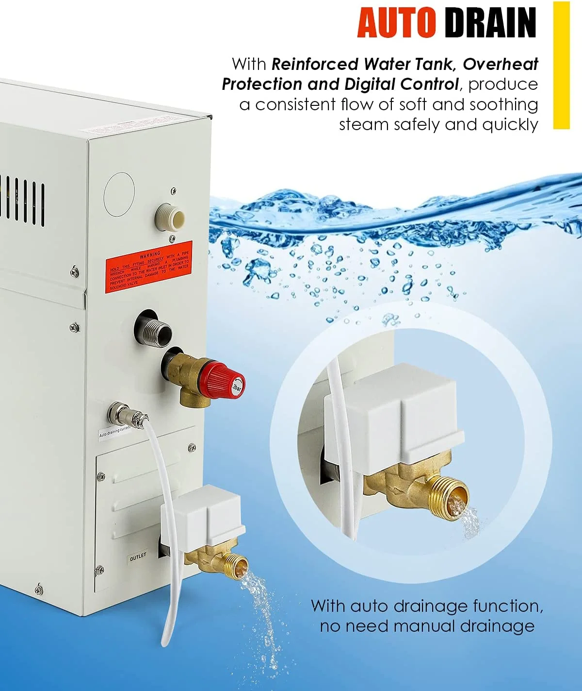 2026 9 kW luxe stoomgenerator  - Steam Sauna Generator 9Kw recensie en prijs