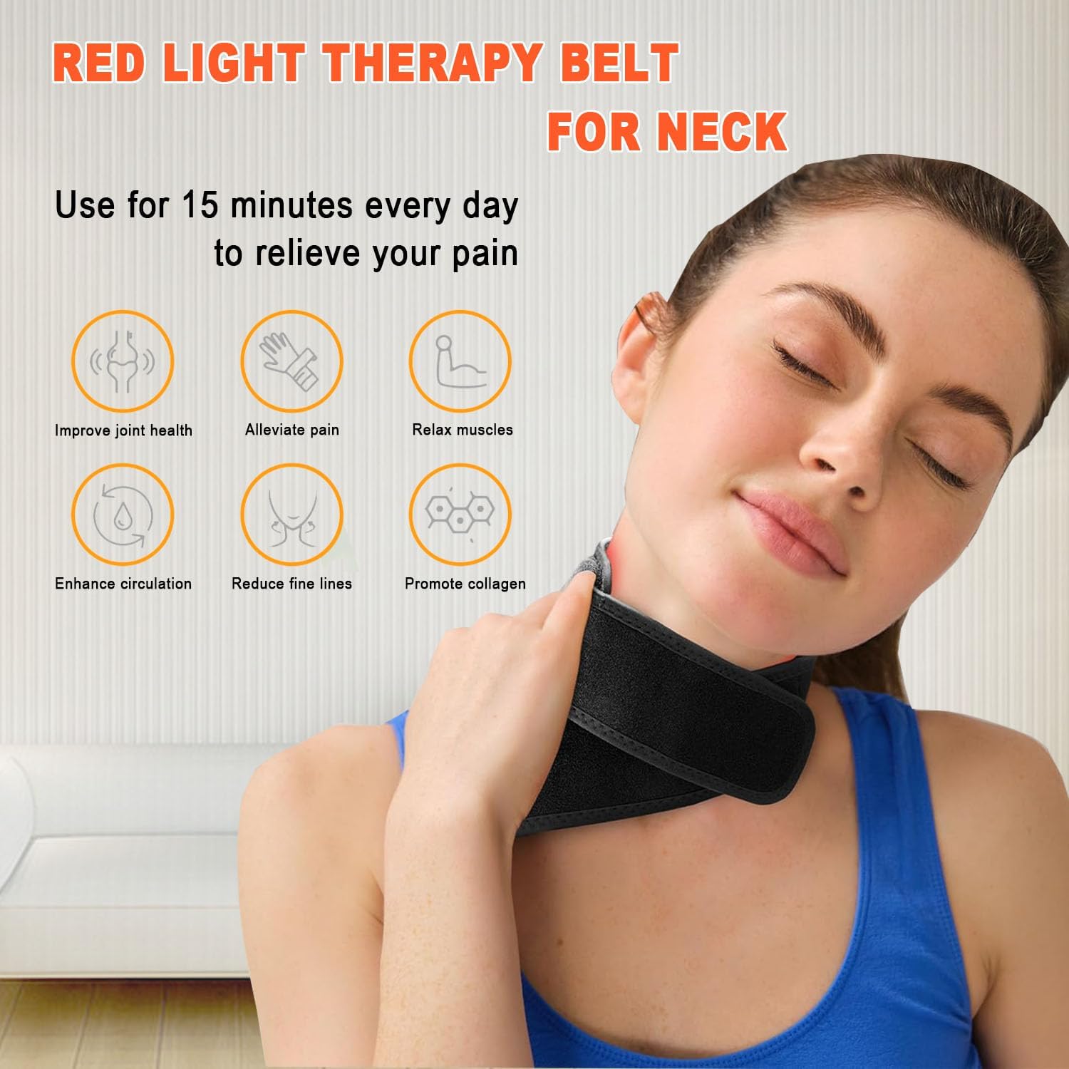 660nm Rood Licht Infrarood 850 - Red Light Therapy Belt recensie en prijs