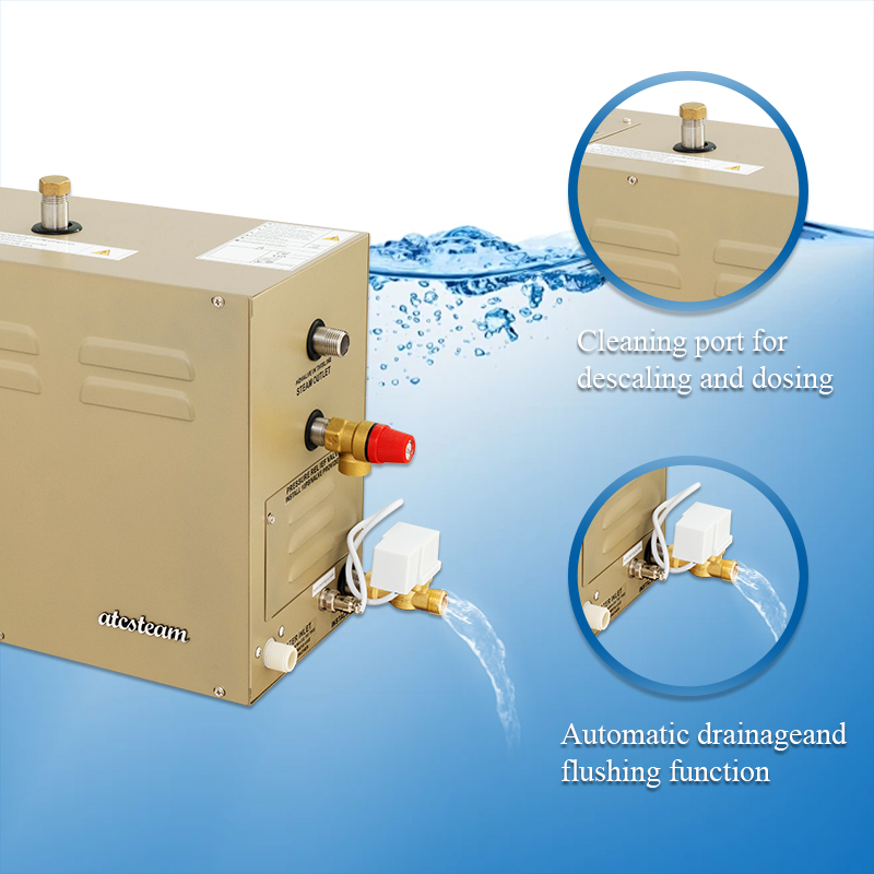 Atcsteam Fabriekslevering 9KW  - Steam Sauna Generator 9Kw recensie en prijs