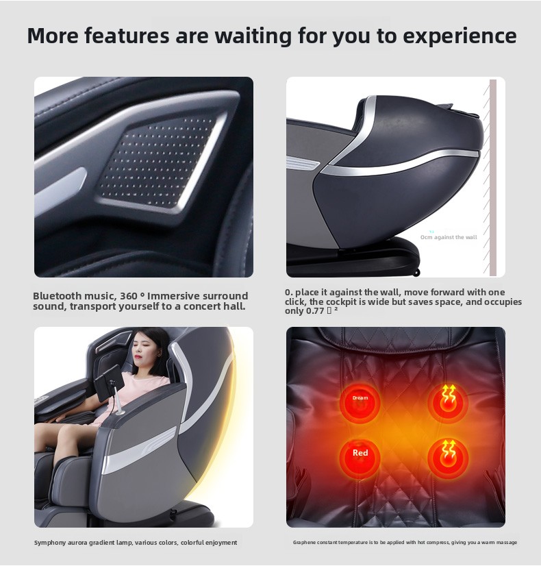Professionele moderne massages - Massage Chair Zero Gravity recensie en prijs