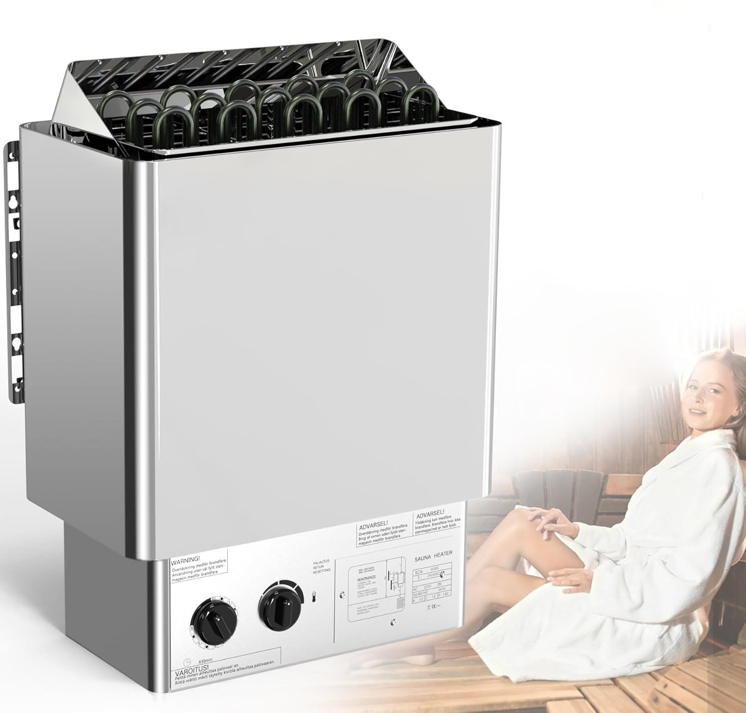 Droge stoomsauna kachel te koo - Sauna Heater 6Kw Electric recensie en prijs