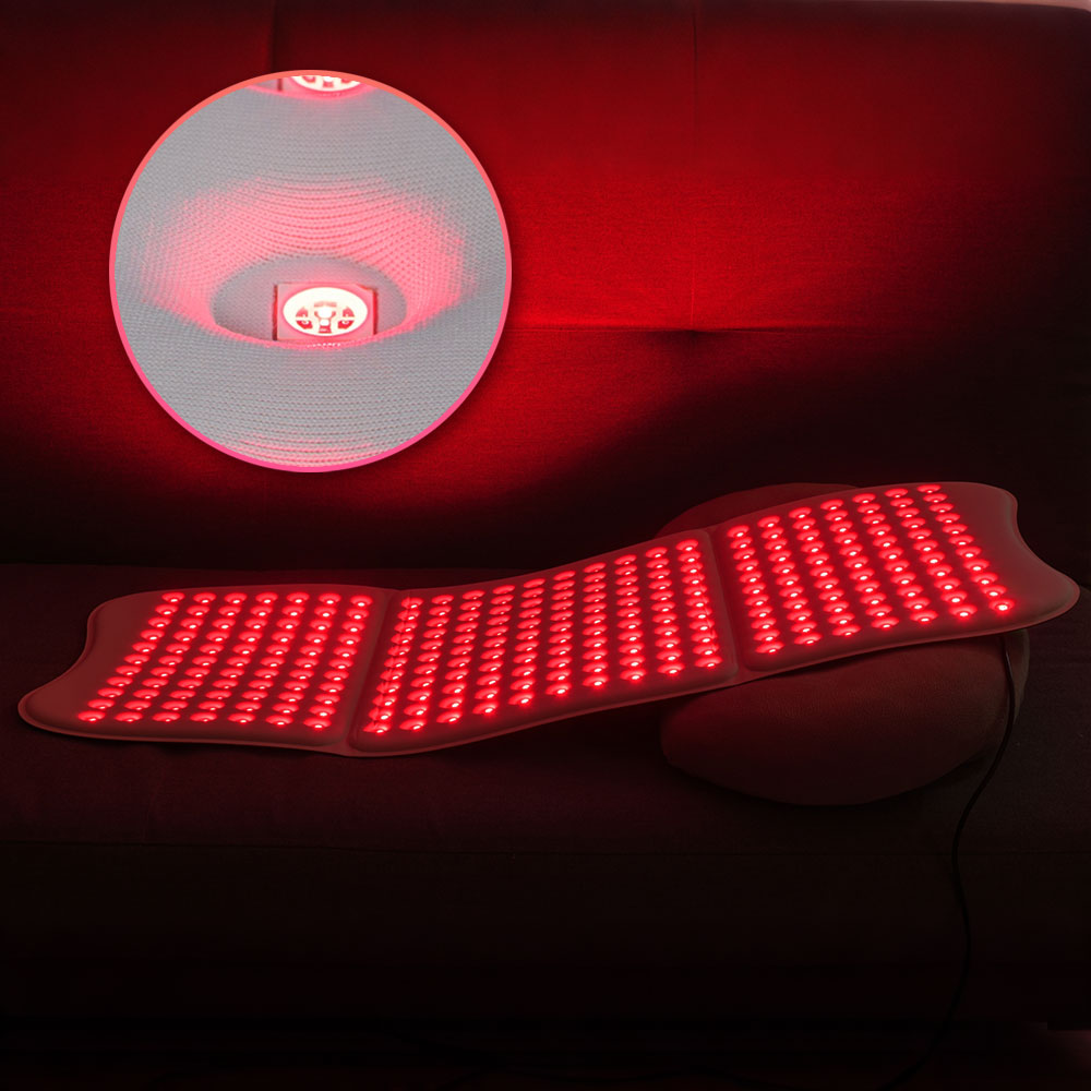 Grote rode lichtmat, draagbaar - Red Light Therapy Mat Full Body recensie en prijs