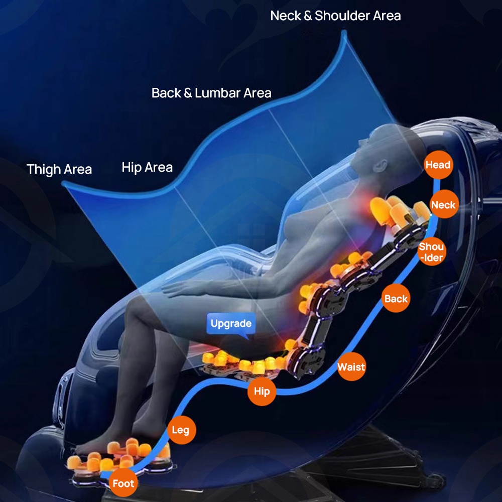 Massagestoel met nulzwaartekra - Massage Chair Zero Gravity recensie en prijs