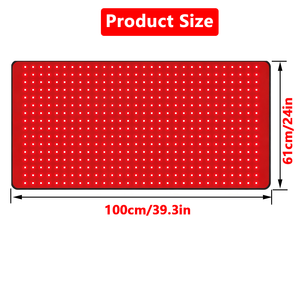 480 stuks LED's rode en infrar - Red Light Therapy Belt recensie en prijs